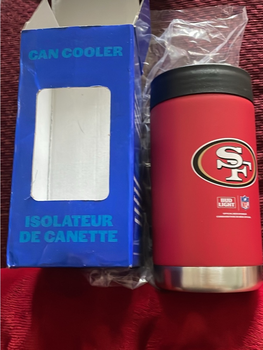 NHL San Francisco 49ers Red Can Cooler